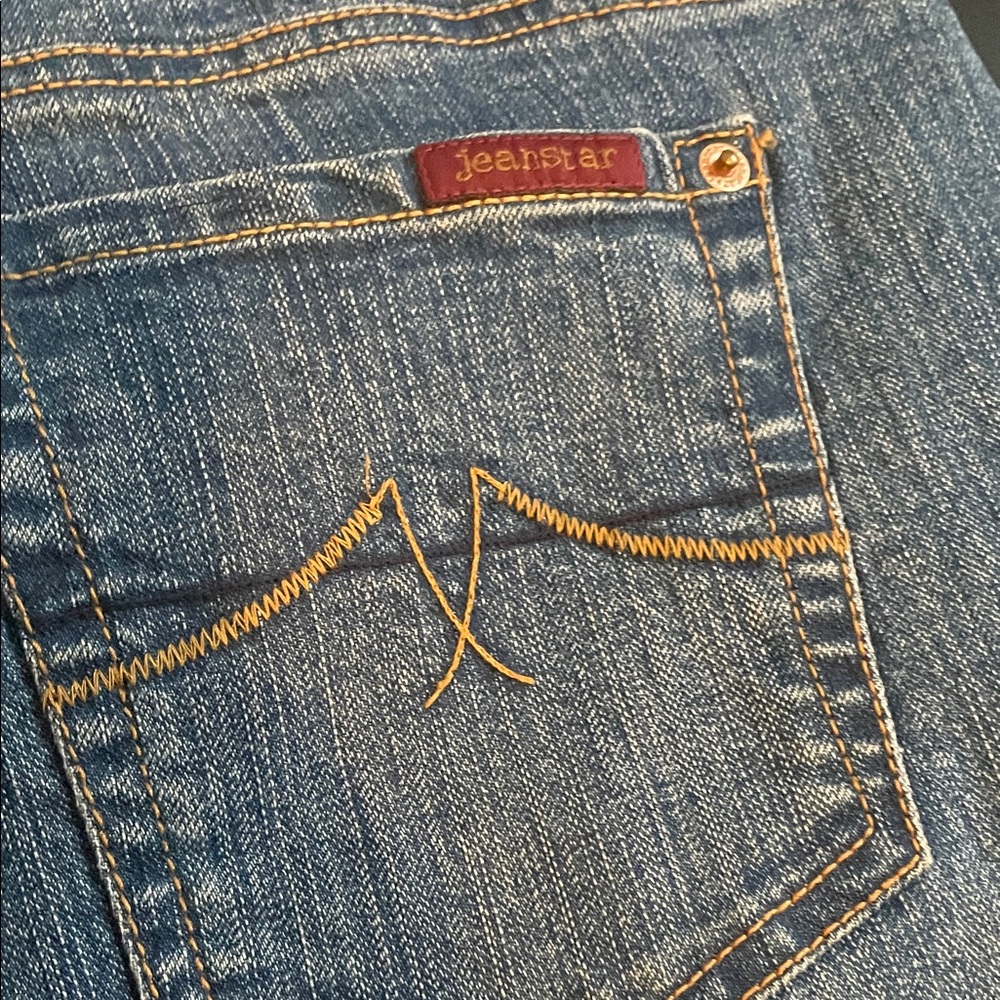 NWT jean star Women's Classic Blue Flare Jeans - Picture 6 of 11